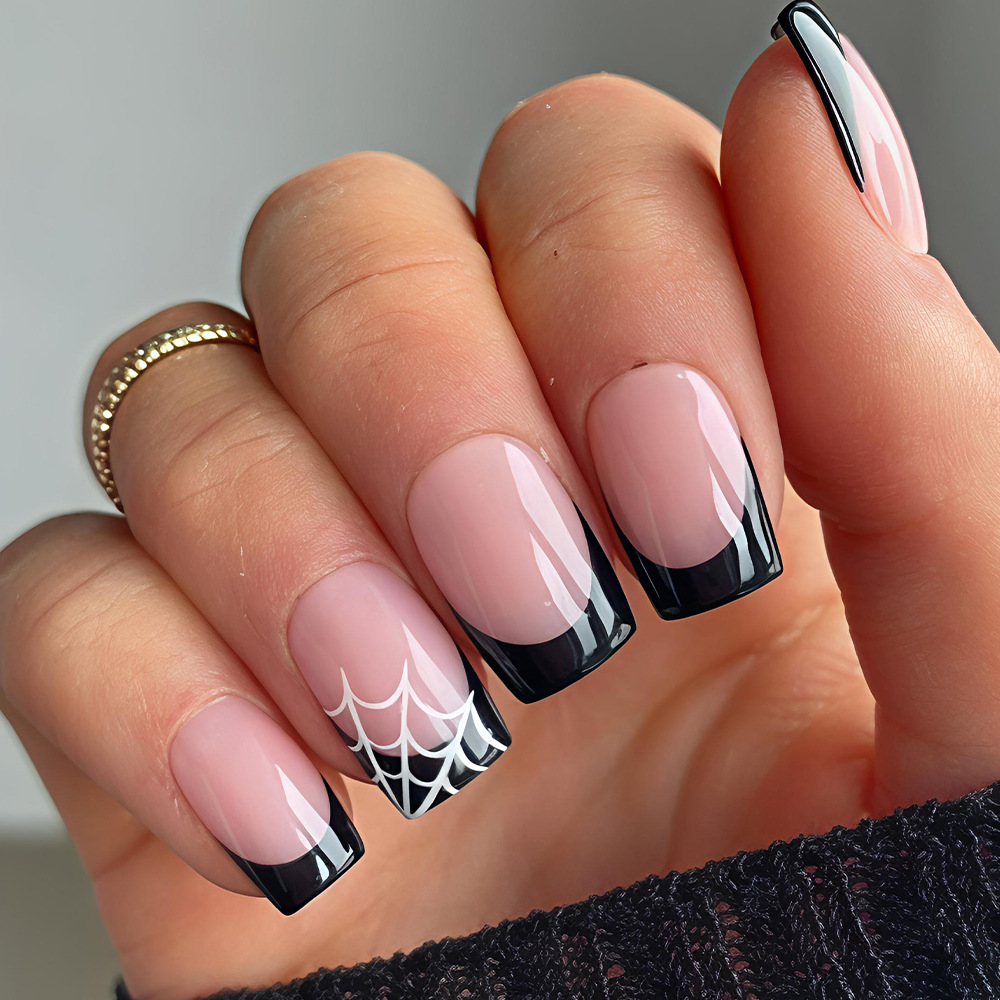 Nail Art Pink - 24 шт. накладных ногтей на Хэллоуин: