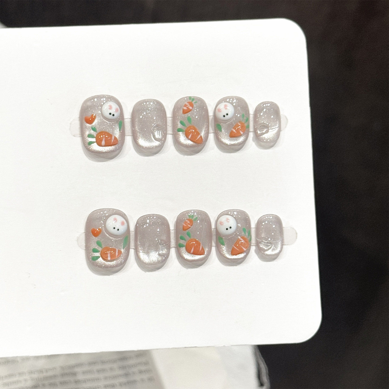 Nail Art Press On - 10 шт. ручной работы накладных ногтей