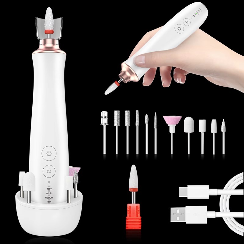 Портативный аппарат для маникю – обзор и цена Nail Drill Machine