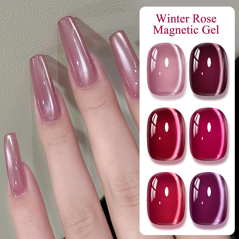 Магнитный гель-лак для ногтей  – обзор и цена Nail Art Valentines Day
