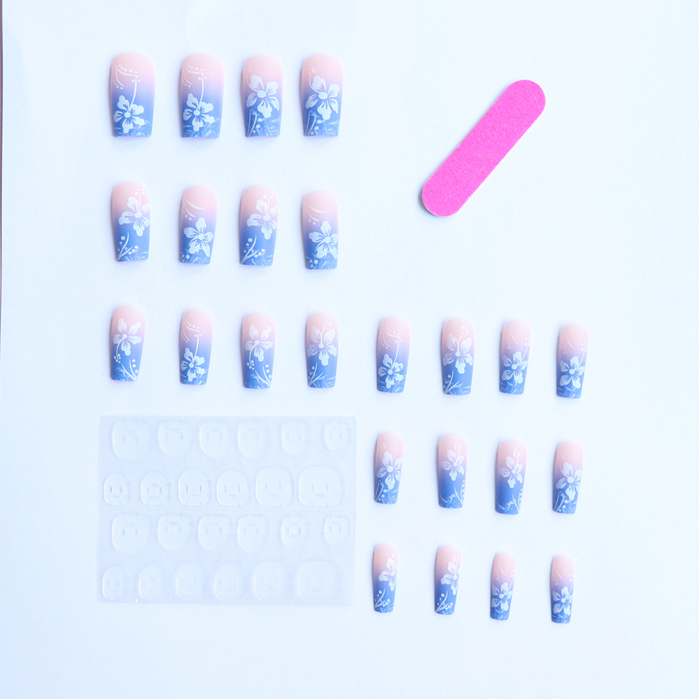 24 шт., набор искусственных но – обзор и цена Nail Art Pink