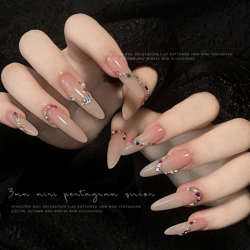 30 шт. миниатюрных пятиконечны – обзор и цена Nail Art Valentines Day