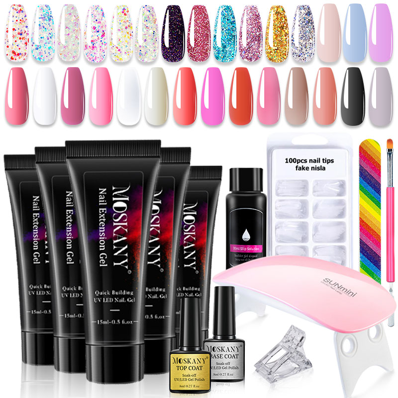 Полный набор полигель для ногт – обзор и цена Nail Art Ombre