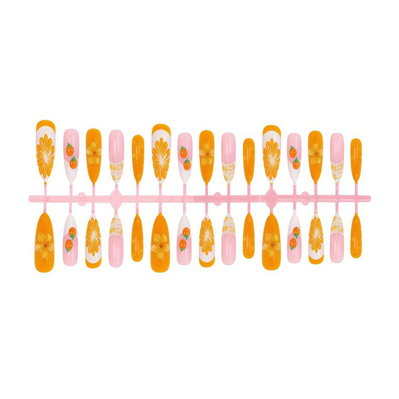 Новинка 2026: 30 шт. 3D-наклад – обзор и цена Nail Art Orange