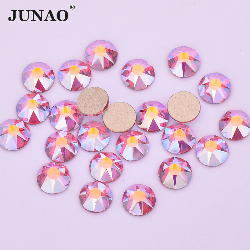 Стразы JUNAO SS20 оранжево-кра – обзор и цена Nail Art Orange